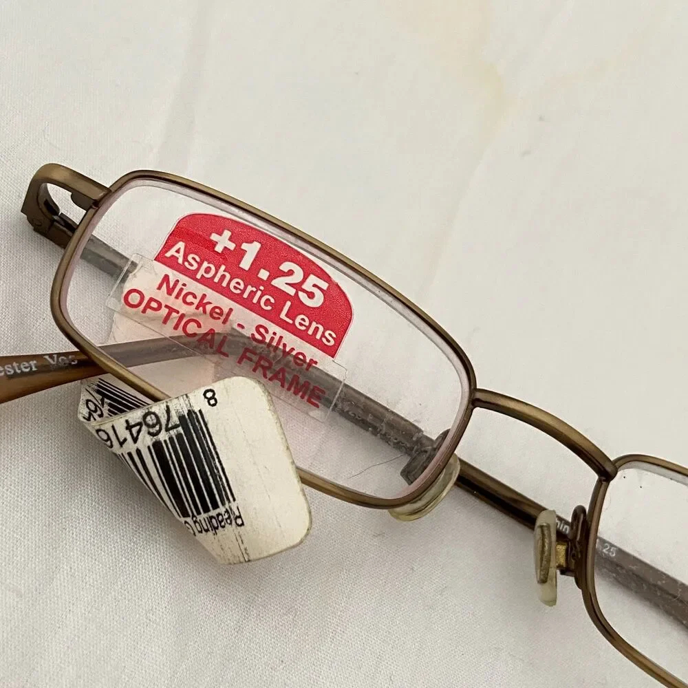 #8570 FORRESTER AVANTGARDE READERS EYEGLASSES FRAMES SPRING HINGE 1.25
